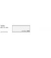 Stebler Briefkastenschild 60 x 21 mm, Alu farblos
