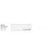 Stebler Briefkastenschild 70 x 20 mm, Alu farblos