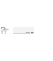Stebler Briefkastenschild 70 x 20 mm, Alu farblos