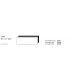 LEVY Sonnerieschild 51 x 17 mm, Kunststoff schwarz