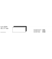 LEVY (ESA) Sonnerieschild 43 x 17 mm, Kunststoff