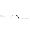 LINEA Sonnerieschild 47 x 22 mm, Kunststoff