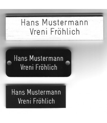 3 teiliger Satz - 2 Zeilen