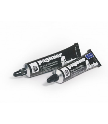 Paginierfarbe 4734 P, Tube 20ml, Schwarz