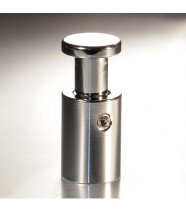 Dekofix verchromt glanz lang, für Materialien von 8 bis 13 mm