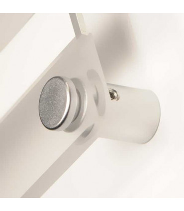 Dekofix verchromt matt, für Materialien von 1 bis 8 mm