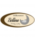 Rindenbrett oval - Willkommen Knabe, natur, ca. 340 bis 370 x 170 x 15 mm