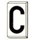 Einzelbuchstabe C