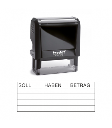 Trodat Printy 4913_Kontierung