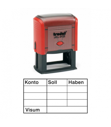 Trodat Printy 4913_Kontierung