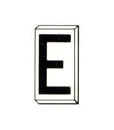 Einzelbuchstabe E
