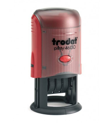Trodat Printy 46130 Datumstempel, Gehäuse Rot