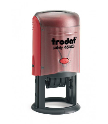Trodat Printy 46140 Datumstempel, Gehäuse Rot