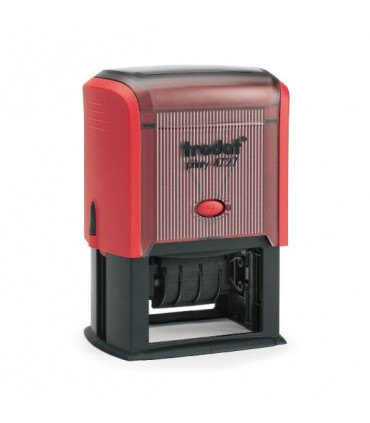 Trodat Printy 4727 Datumstempel, Gehäuse Rot