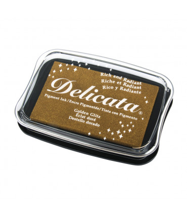 Delicata Metallic Stempelkissen 75 x 45 mm, Gold