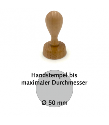 Handstempel max. Ø 50 mm