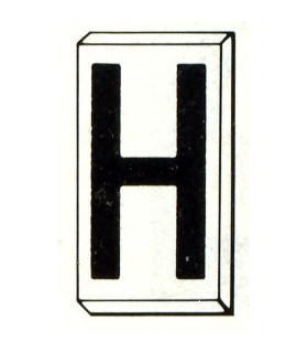 Einzelbuchstabe H