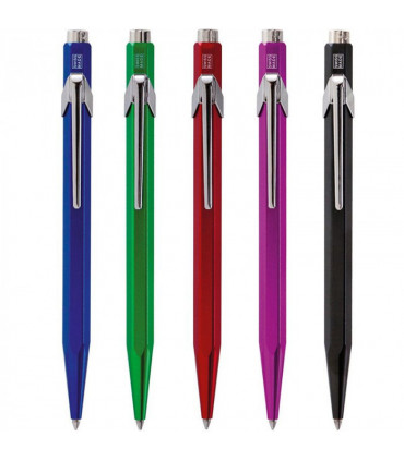 CARAN d'ACHE Kugelschreiber 849 Metal-X Line, weiss