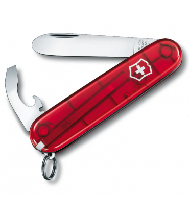 Victorinox Taschenmesser - My first Victorinox (transparent rot)