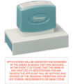 Xstamper N27 Textstempel 40 x 100 mm