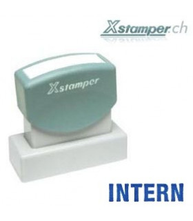 Xstamper INTERN, blau