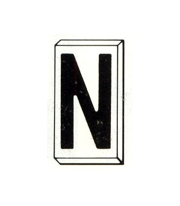 Einzelbuchstabe N