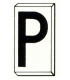Einzelbuchstabe P