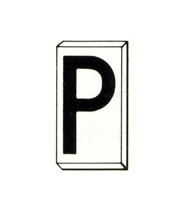 Einzelbuchstabe P