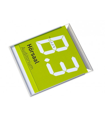 FORMOeinschub "Türschild" F03n, Grösse 108 x 108 mm