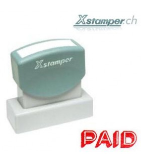 Xstamper PAID, rot