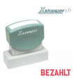 Xstamper BEZAHLT, rot