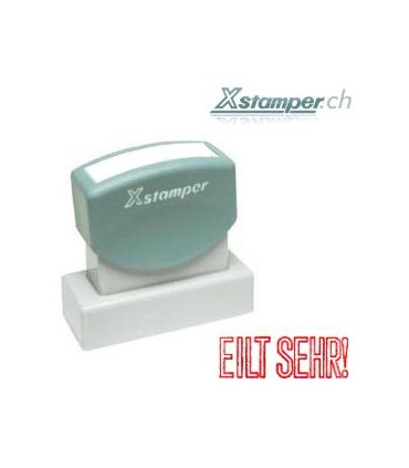 Xstamper EILT SEHR!, rot