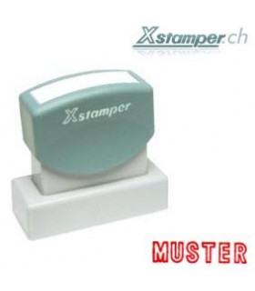 Xstamper MUSTER, rot
