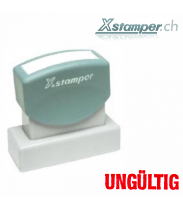 Xstamper UNGÜLTIG, rot